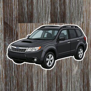 SUBARU FORESTER SH XT 3rd generation 2008-2013 Vinyl Sticker